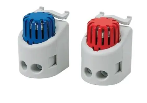 Akció Elosztószekrény termosztát fix NO 35°C 47x27x35 mm