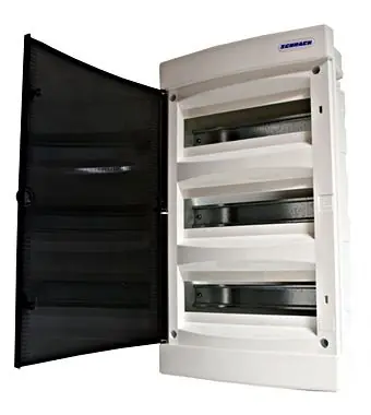 Árengedmény Süllyesztett kiselosztó 3 soros, 36KE, gipszkarton falba