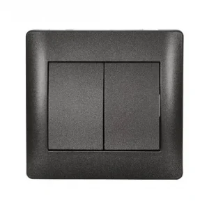 RHYME 2P.csillárkapcsolómetál-grafit Népszerű