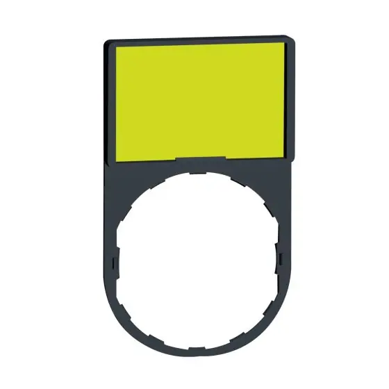 ZBY6102 XB5/XB4-hoz címke 30x50,18x27mm ZBY6102 Biztonságos vásárlás