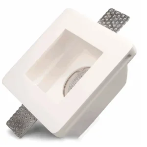 Süllyesztett gipsz keret GU5.3 foglalat négyzet fehér IsoLED Legjobb ár