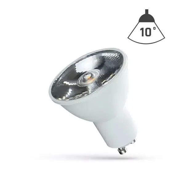 Utolsó esély 6W 6000K 10° GU10 LED fényforrás SpectrumLED