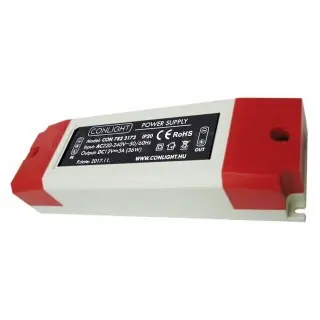 36W 12V műanyagházas LED tápegység Conlight Ne maradj le