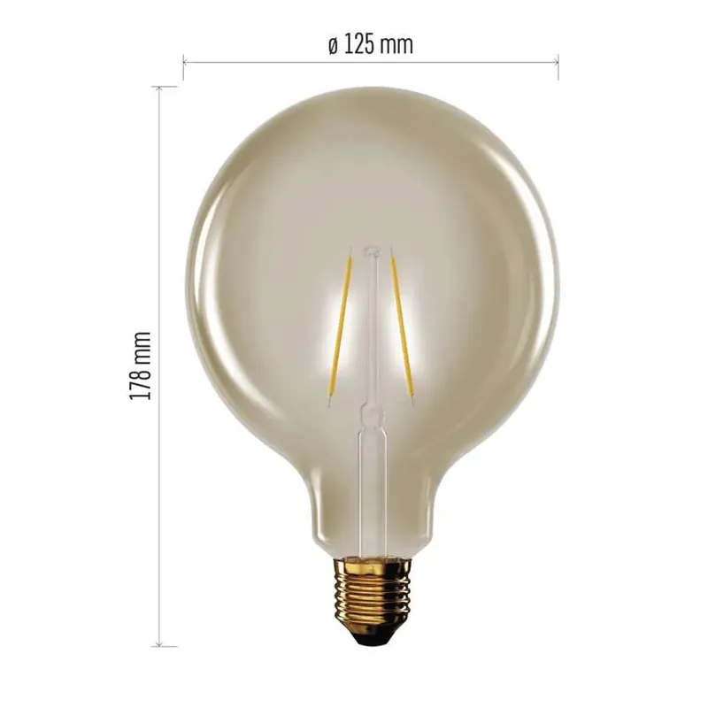 4,5W 2200K E27 Vintage filament LED fényforrás Emos Azonnali szállítás