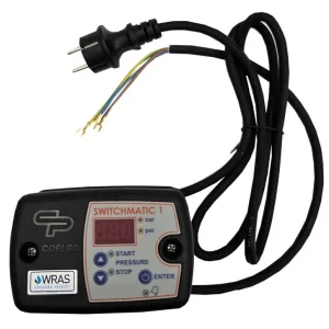Azonnali szállítás Coelbo Switchmatic 1 digitális nyomáskapcsoló kábeles 230V