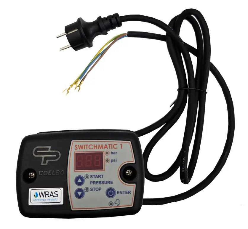 Azonnali szállítás Coelbo Switchmatic 1 digitális nyomáskapcsoló kábeles 230V