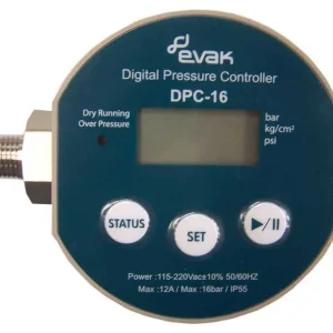 Alacsony ár EVAK DPC-16 digitális nyomáskapcsoló 230V max. 1,5kW