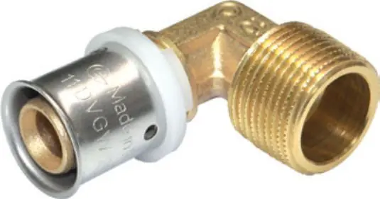 Kedvezményes ár Comisa Press idom 861 Könyök idom külső menetes 20mm×3/4"