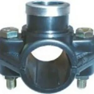 Árengedmény SAB KPE Idom 140 Egyoldalas megfúró idom 50x3/4" (inox gyűrűvel)