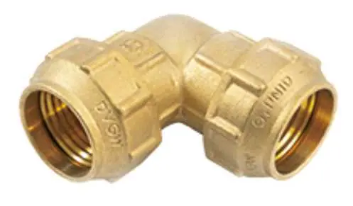 Expressz szállítás GEBO KPE Idom réz BWO Könyök idom 32×32