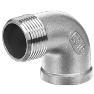 Alacsony ár Gebo G316 rozsdamentes, saválló könyök, KB 1/4"