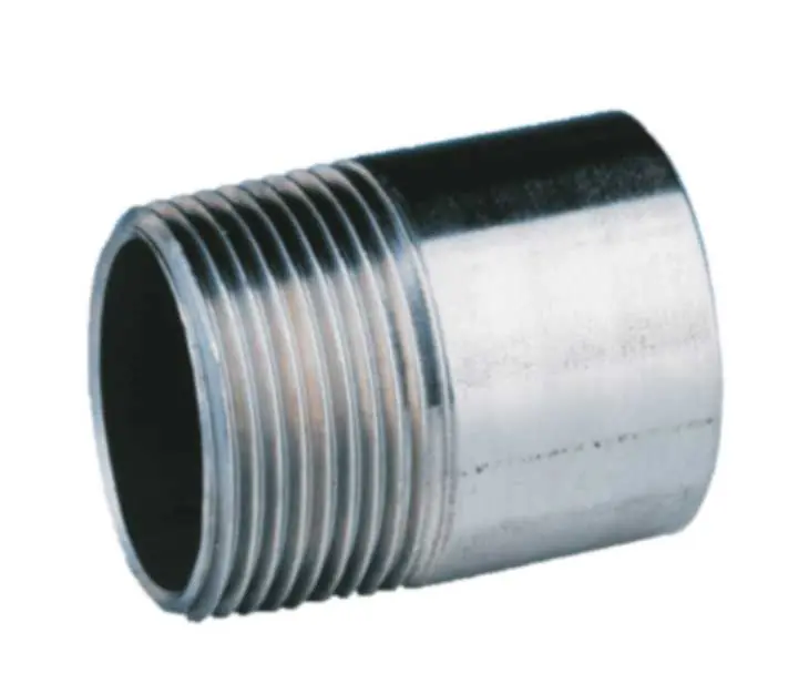 Szuper akció Gebo G316 rozsdamentes menetes csővég, 3/4"×40mm