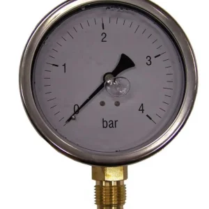 Ajánlat Italtecnica Nyomásmérő óra E55-3 0-10Bar Álló kivitel