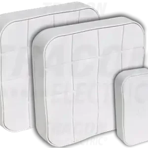 Vezeték nélküli csengő négyzetes 1 adó 2 vevő TRACON Korlátozott ajánlat