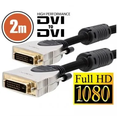 Utolsó esély DVI-DVI KÁBEL 2M HIGH PERFORMANCE