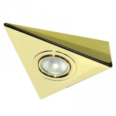 Vedd meg online KANLUX HALOGÉN LÁMPA HÁROMSZÖG ARANY FÉNYFORRÁSSAL IP20 2