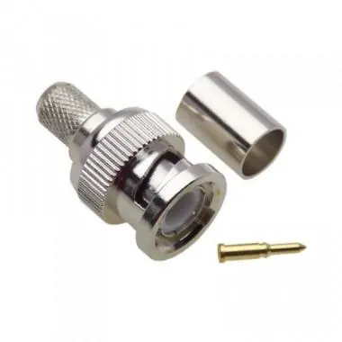Biztonságos vásárlás BNC DUGÓ CRIMPELHETŐ 75 OHM RG6