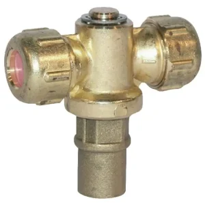 Akció ARAG Fúvókatartó, sárgaréz, kétszeres 1/4 bm.