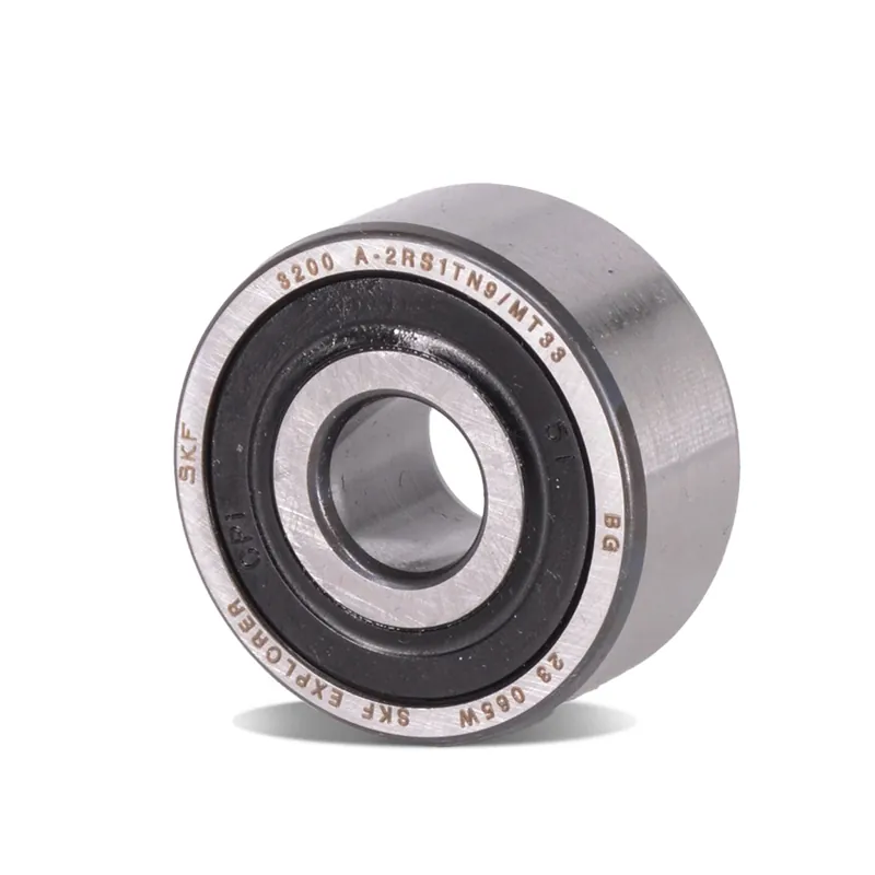 3203 2RS kétsoros ferde hatásvonalú golyóscsapágy 17X40X17.5mm Gyors szállítás