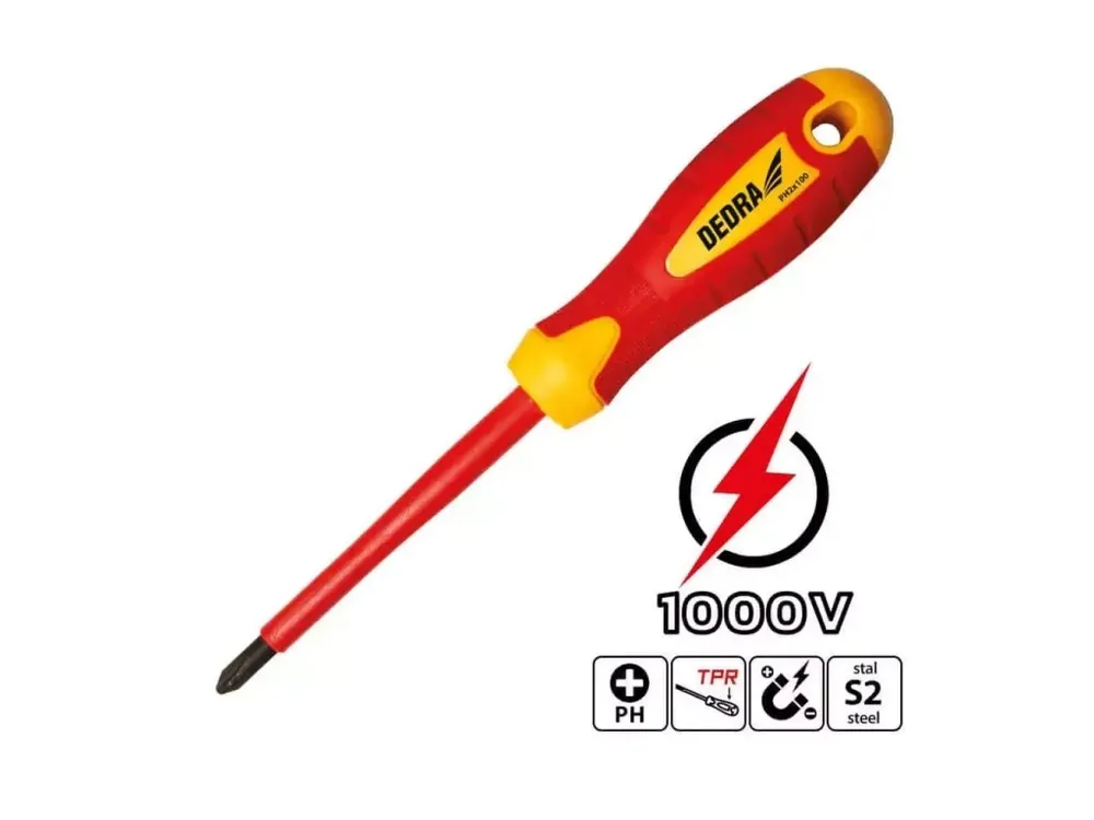 Szigetelt csavarhúzó PH1x80mm 06B011 Kedvezményes ár