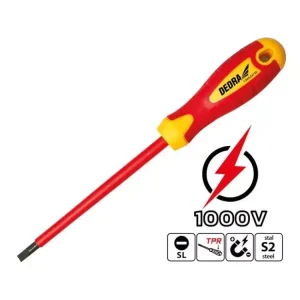 Ajánlat Szigetelt lapos fejű csavarhúzó 5.5x125mm 06B006