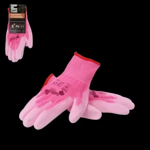 VÉDŐKESZTYŰ "7" POLIESTERBŐL KÉSZÍTETT, POLIURETÁNNAL BEVONVA (12 DB=9494) Kihagyhatatlan ajánlat