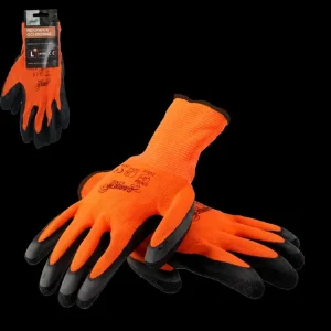 Szezonális akció VÉDŐKESZTYŰ "9" POLIÉSZTERBŐL KÉSZÜLT, LATEX KÉSZÍTÉSŰ, 12 DB/CSOMAG *1217