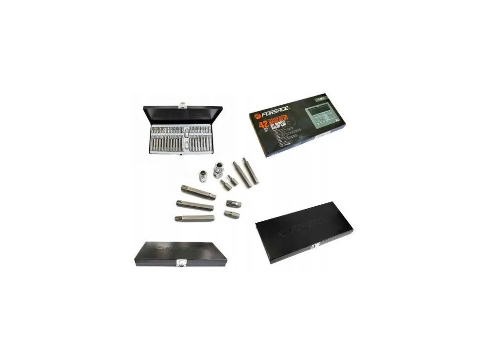 42 darabos imbuszkulcs, spline és torx bitkészlet Gyors szállítás