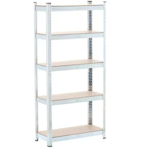 Ne maradj le 5-SZINTES REGALE ML 150 x 70 x 30 CM MAXIMÁLIS TERHELHETŐSÉG: 150 KG *7378