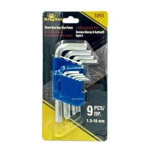 Vásárlói kedvenc 9 darabos imbuszkulcs készlet