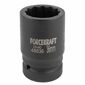 FORCEKRAFT 1"-os 36MM-es 12-szögletű ütőfej Kihagyhatatlan ajánlat