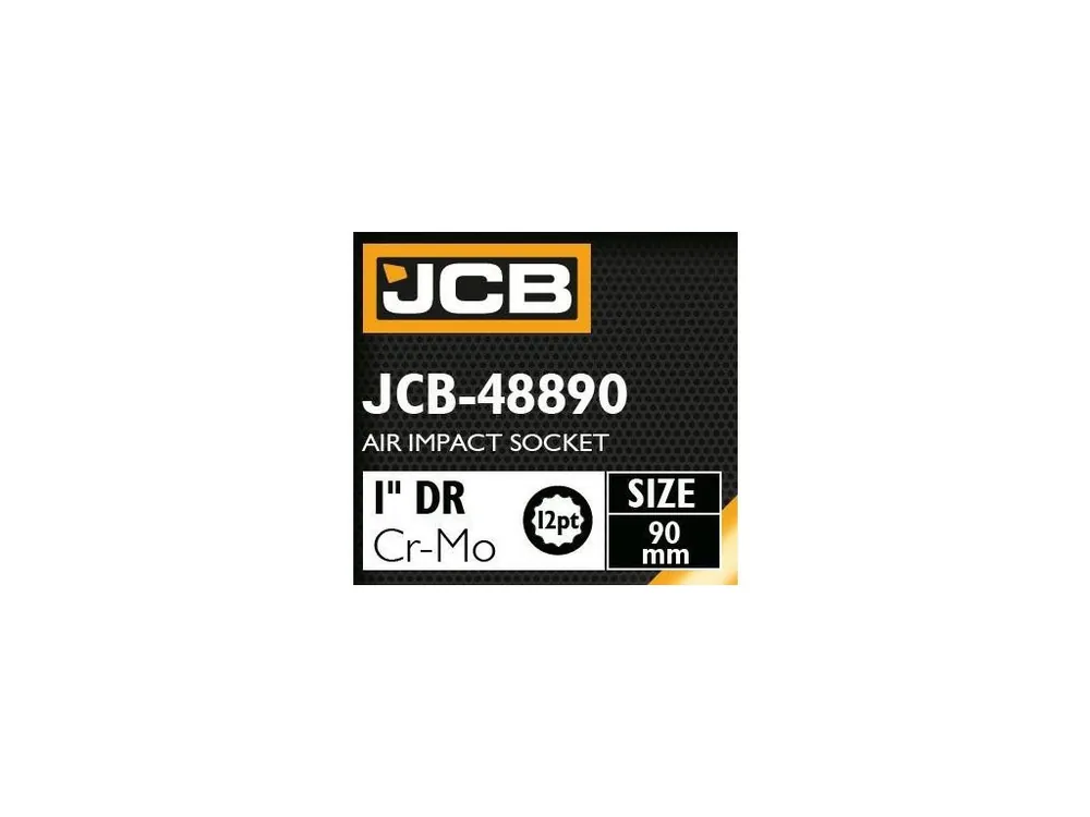 JCB Kihajtható 1" 90mm 12-oldalú Cr-Mo Kulcsszett Végkiárusítás