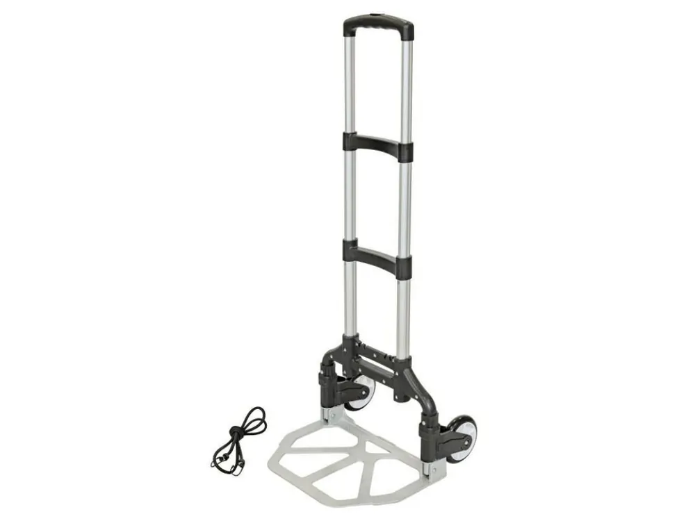 Azonnal elérhető Összecsukható kézi szállító kocsi 70 kg teherbírással