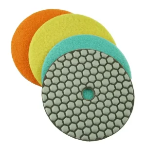 Biztonságos fizetés Polírozó kerék, szemcseméret 0200, gyémánt, átmérő 150mm, száraz