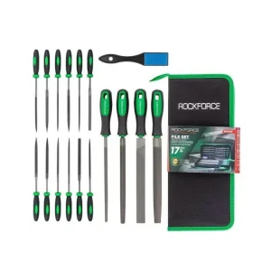 Ajánlat ROCKFORCE KALAPÁCS ÉS FÚRÓ KÉSZLET FÉMHEZ ÉS FAHOZ 17 DARAB + TOK