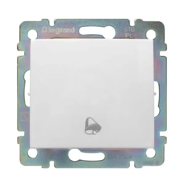 Azonnal elérhető Kapcsoló s 1p nyomó+csengőjel fehér