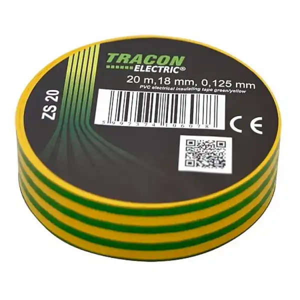 Árcsökkenés Szigetelőszalag 20x19 zöld-sárga