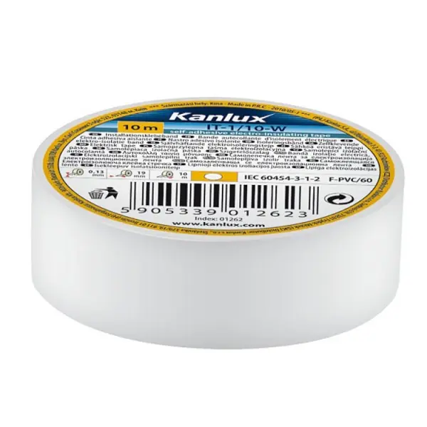 Szigetelőszalag 20x19 fehér Expressz szállítás