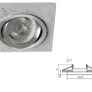 Dekorációs keret szürke CEMIN Szuper ajánlat