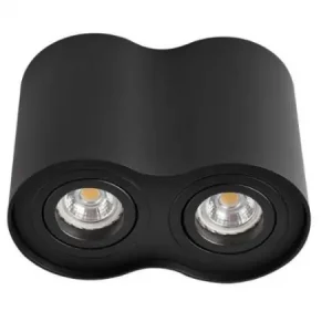 Csak ma Lámpatest GU10 25Wx2 fekete BORD