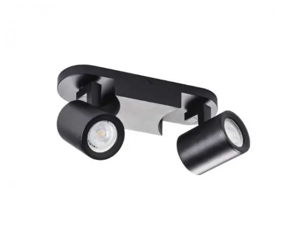 Biztonságos vásárlás Lámpatest GU10 35Wx2 fekete LAURIN