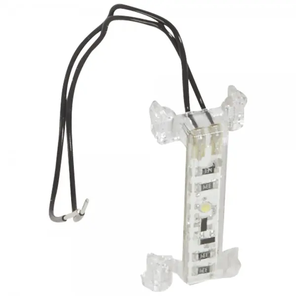 Árengedmény Jelzőfény LED 230V 0,15 mA fehér