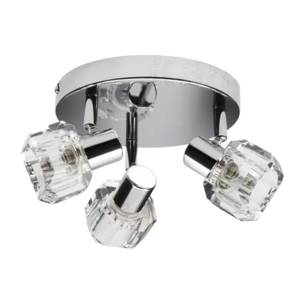 Expressz kézbesítés Lámpatest G9 40Wx3 króm GLASO