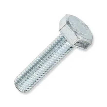 Hatlapfejű tövigmenetes csavar DIN 933 / ISO 4017 M5x30 5.8 Vz. Biztonságos fizetés