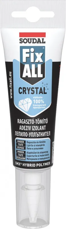 Soudal Fix-All Crystal színtelen 125ml Expressz szállítás