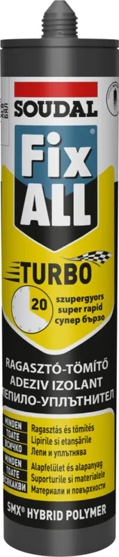 Árcsökkenés Soudal Fix-All Turbo fehér 290ml