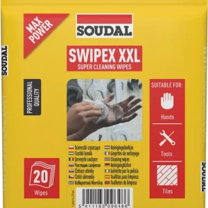 Soudal Swipex ipari tisztítókendő bliszter 20db Kedvezményes ár