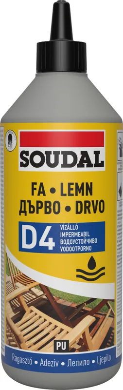Soudal Vízálló 66A Poliuretán D4 faragasztó 750 g Kiárusítás