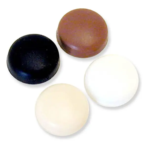 Ajánlat Csavar takarósapka TX30 fehér pöckös, peremes