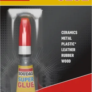 Akciós ár Soudal Cyanofix 84A pillanatragasztó zselés 3g bliszteres